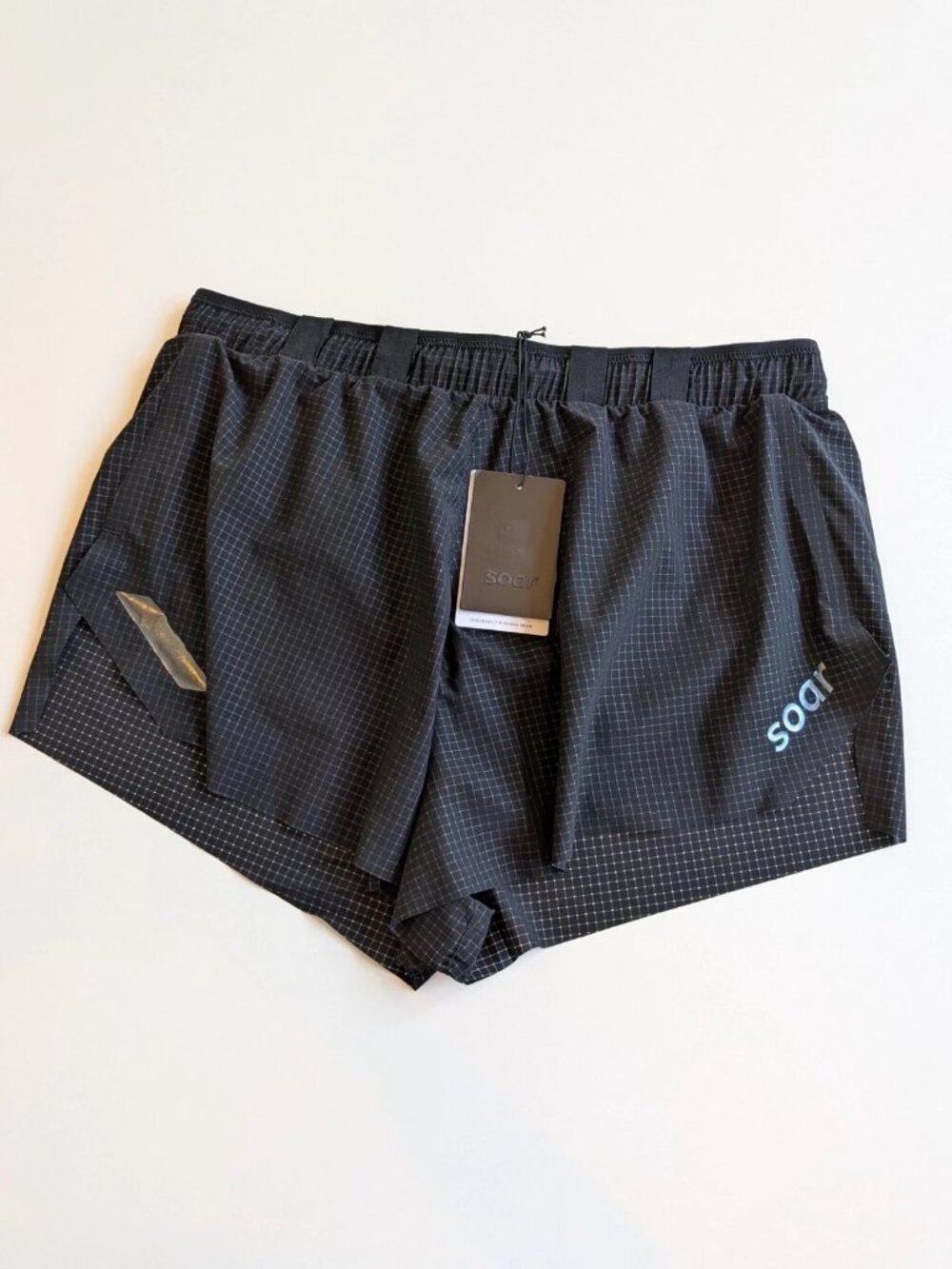 SOAR Running Marathon Shorts Black Size M Medium NWT